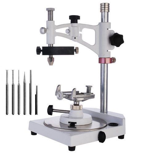 Dental lab equipment Parallel Surveyor handpiece holder Table with tools