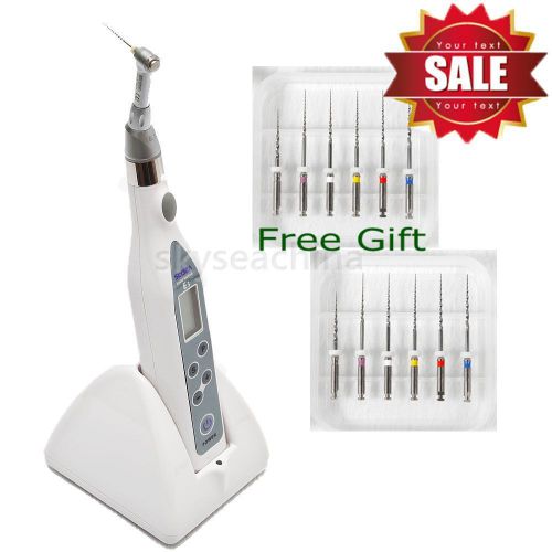 Dental Root Canal Treatment Endo Motor with Wireless Handpiece w 2box NITI Files
