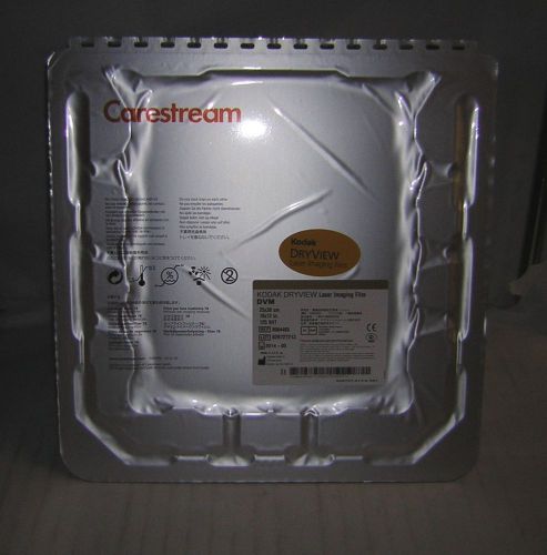 Kodak Carestream Dryview Laser Imaging Film DVM 10 x 12&#034; #8084485 [500 sheets]