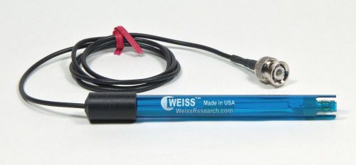 New, Weiss pH Electrode - Epoxy body Combination Electrode with BNC -Made in USA