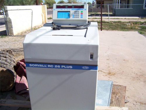 Sorvall rc-26 plus superspeed refrigerated centrifuge 26,000 rpm -20c to 40c lab for sale