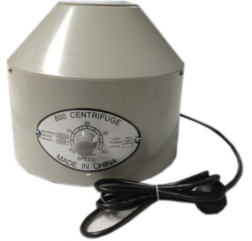 New desktop electric centrifuge lab medical practice 220v 4000 rpm mode 800 for sale