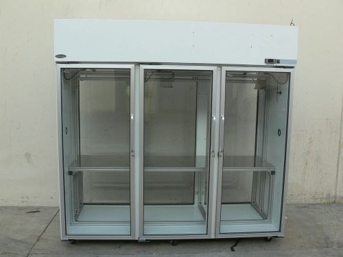 NORLAKE NSPT806WWF/0 Six Glass Door Pass-Thru Refrigerator W/ Dixell Controller