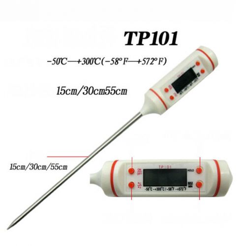 1pcs digital readout probe-type 30mm thermometer for home use food drink fruit