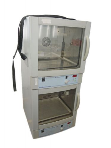 Lab-line barnstead 304a laboratory dual-chambered hybridization incubator oven for sale