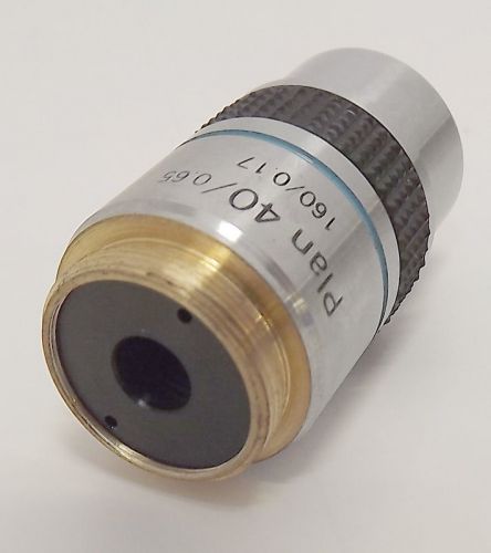 NEW Microscope 40X/0.65 Plan Objective 160/0.17 Lens Oil Nikon Olympus Universal