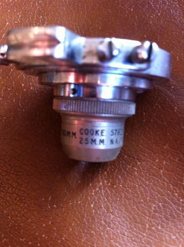 OPTICAL MICROSCOPE COOKE  OBJECTIVE 25mm. 9x At 250mm 5x At 160mm