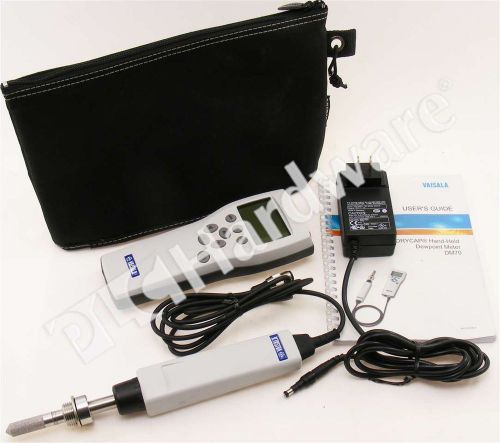 Vaisala dm70 hand-held dewpoint meter for spot-checking applications for sale