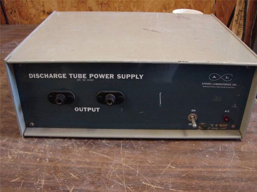 Cenco AL Atomic Laboratories Discharge Tube Power Supply Tested 87207  Working