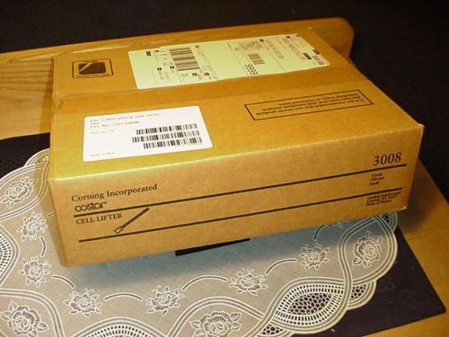 Case/Box of 100 Corning Costar 3008 Cell Lifter SEALED Sterile Polyethyle NEW!
