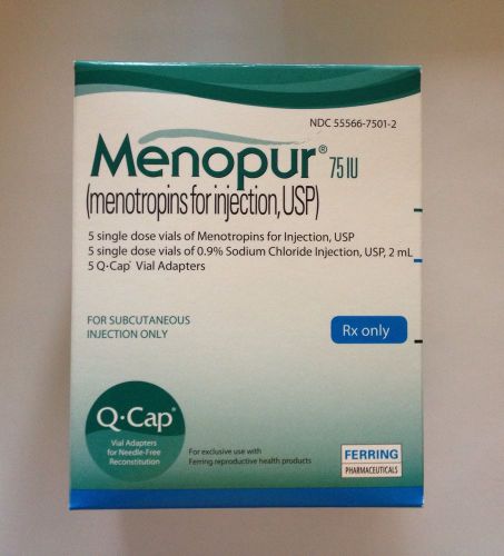 Menopur 75 IU (good until end of February 2015)