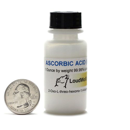 Ascorbic acid &#034;vitamin c&#034; / fine powder / 1 ounce / food grade / 99.9% pure for sale