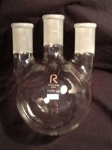 3-neck Round Bottom Flask 1000ml 29/42 Joints