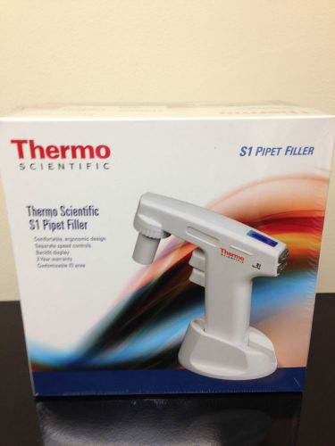 Thermo Scientific S1 Pipet Filler Dispenser - Blue - 9501 - Brand New Sealed Box