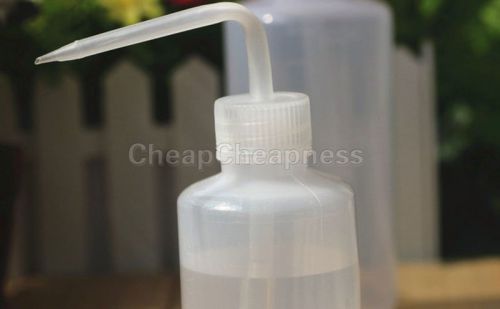 Precision Squeeze Bottle 500ml White Plastic Squeeze Washing Bottle Tattoo LS-1