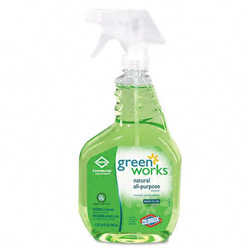 Clorox Green Works All-Purpose Cleaner, 32 oz. Spray Bottle, EA - COX00456