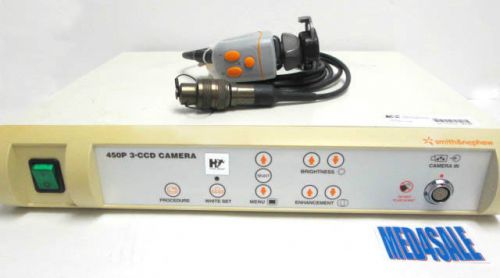 Smith &amp; Nephew Dyonics 450P/460H 3-CCD Camera Console, Head &amp; Coupler