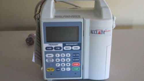 Abbott labs acclaim encore infusion iv pump for sale