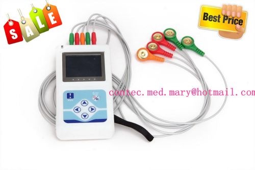 Hot,2014 newest 3-channel ecg holter system/recorder monitor analyzer software for sale