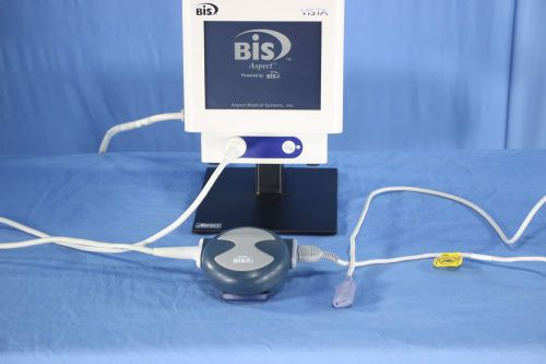 Aspect bis vista bispectral index monitor bisx4 anesthesia brain warranty for sale