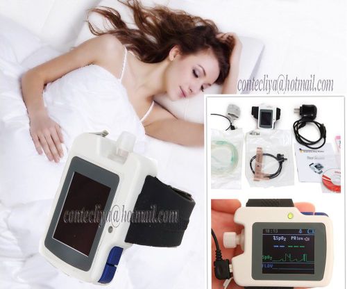 New Wrist Respiration Sleep Monitor,SPO2, PR with Full Accessories with Software