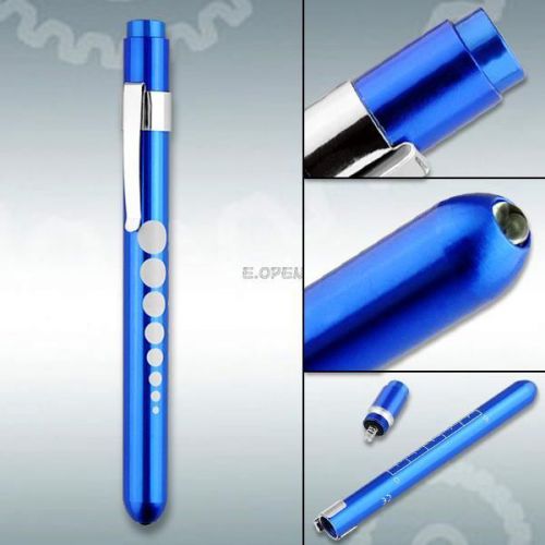 Diagnostic Medical Pen Light Penlight Flashlight Torch Blue