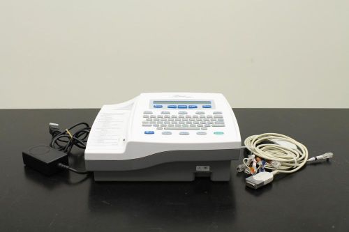Burdick Atria 3000 Electrocardiograph Interperative EKG ECG Machine w/ Leads