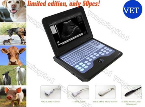Limited 50pcs! VET veterinary ultrasound Scanner ultrasound machine rectal probe