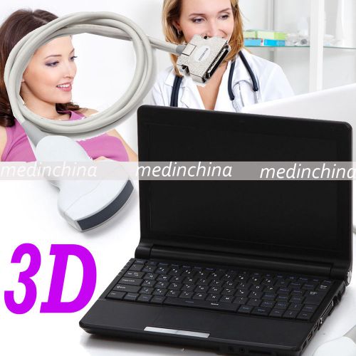 Digital portable 3d sw laptop ultrasound machine scanner system +convex probe for sale