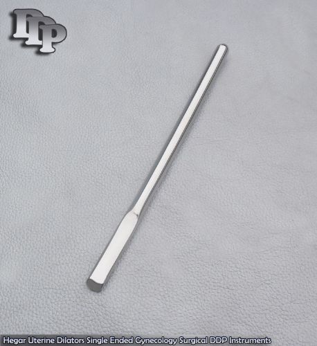 Hegar Uterine Dilators Single Ended 9 mm Surgical Gynecology DDP Instruments