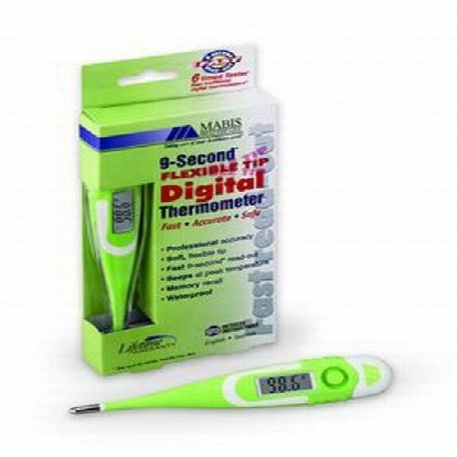 9 Second Digital Thermometer w/ Memory &amp; Probe Covers