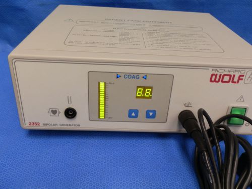 Richard wolf 2352 electrosurgical generator for sale