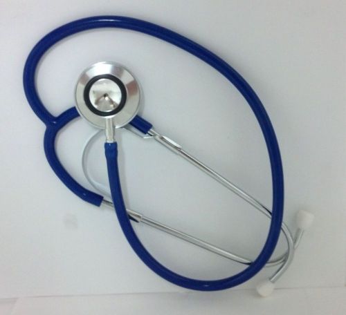 NEW BEST QUALITY IN THE MARKET DUAL HEAD ROYAL BLOUE STETHOSCOPE