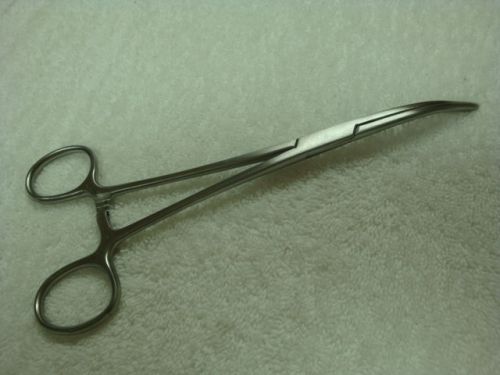 (3) Kelly Hemostats Locking Forceps Curved Tips, 8&#034;, Stainless Steel Super Item!