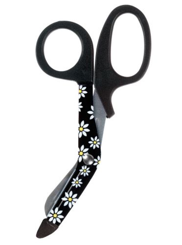 StyleMate Paramedic/Nurses Scissors 5.5&#034; Blade Presented in Daisies Design
