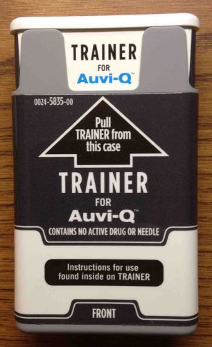 Auvi-q epi-pen reusable talking trainer new sanofi for sale