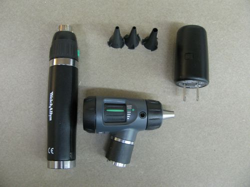 Welch allyn diagnostic set 71900, 23820, li-ion ophthalmoscope/otoscope for sale