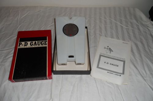 Vintage BAUSCH &amp; LOMB P-D GAUGE -Interpupillary Distance-W/Box OPTOMETRY