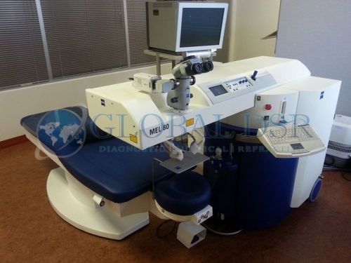 Zeiss mel 80 excimer laser w/ zeiss crs master (wasca analyzer + atlas 995) for sale