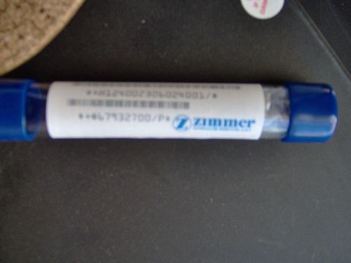 2 tubes of 6 ZIMMER ORTHOPEDIC CORTICAL BONE SCREWS 4.5mm X 24mm FULL THREAD
