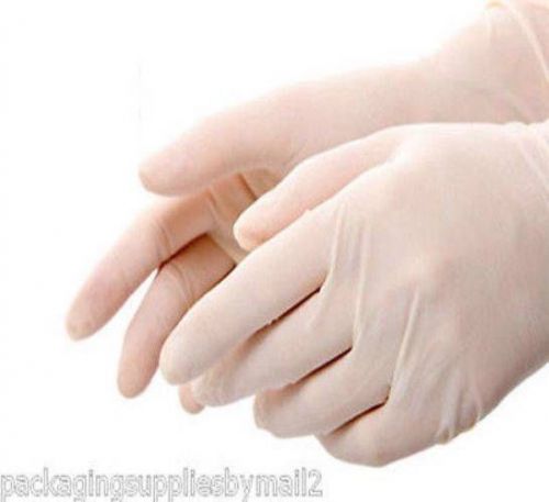 1000/Cs Latex Disposable Gloves Powder Free (Non Vinyl Nitrile Exam) Size: Small