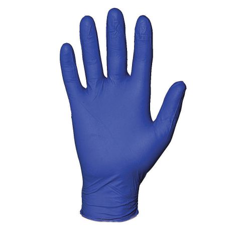 Disposable Gloves, Nitrile, 2XL, Blue, PK50 SEC-375-XXL