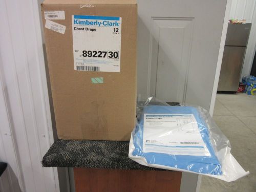 12 KIMBERLY CLARK CHEST DRAPE SURGICAL MEDICAL SHEETS TISSUE 89227 TABLE NEW
