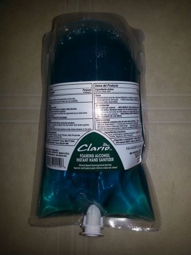 NEW - Clario Foaming Alcohol Instant Hand Sanitizer 1,000 ml Refill