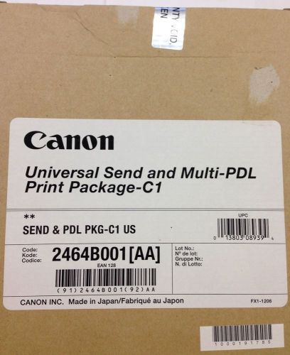 Genuine Canon Universal Send and Multi-PDL Print Package - C1 (2464B001AA)