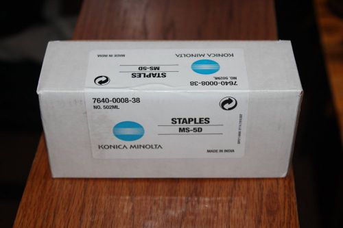 Konica Minolta MS-5D Staples 7640-0008-38 No. 502ml