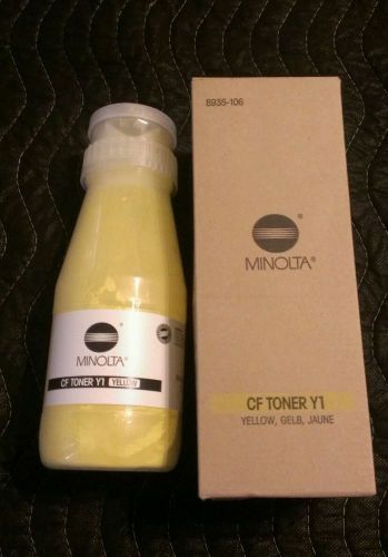 MINOLTA CF900 CF-900 910 CF910 YELLOW TONER 8935-106 Y1 NEW in Box