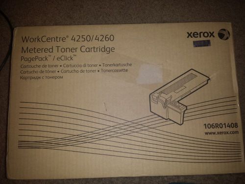 New Genuine Xerox 106R01408 Metered Black Toner Cartridge WorkCentre 4250 / 4260
