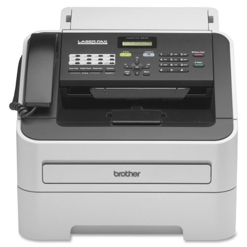 Brother FAX-2940 Laser Multifunction Printer  - 2400x600 dpi Print- USB