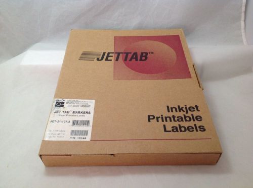 Brady labels jet-21-107-5 wire wrap 5000 labels 1.875 x .375 for sale